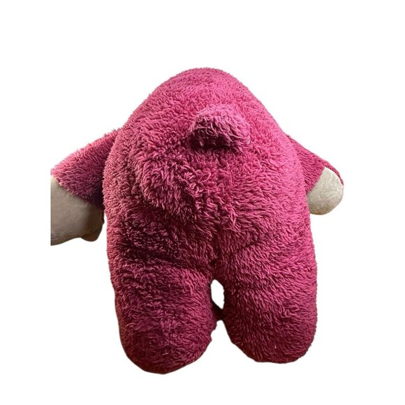 Disney Store 15" Lotso Huggin Bear Plush Strawberry Scent Toy Story 3 Stuffed - Picture 5 of 8